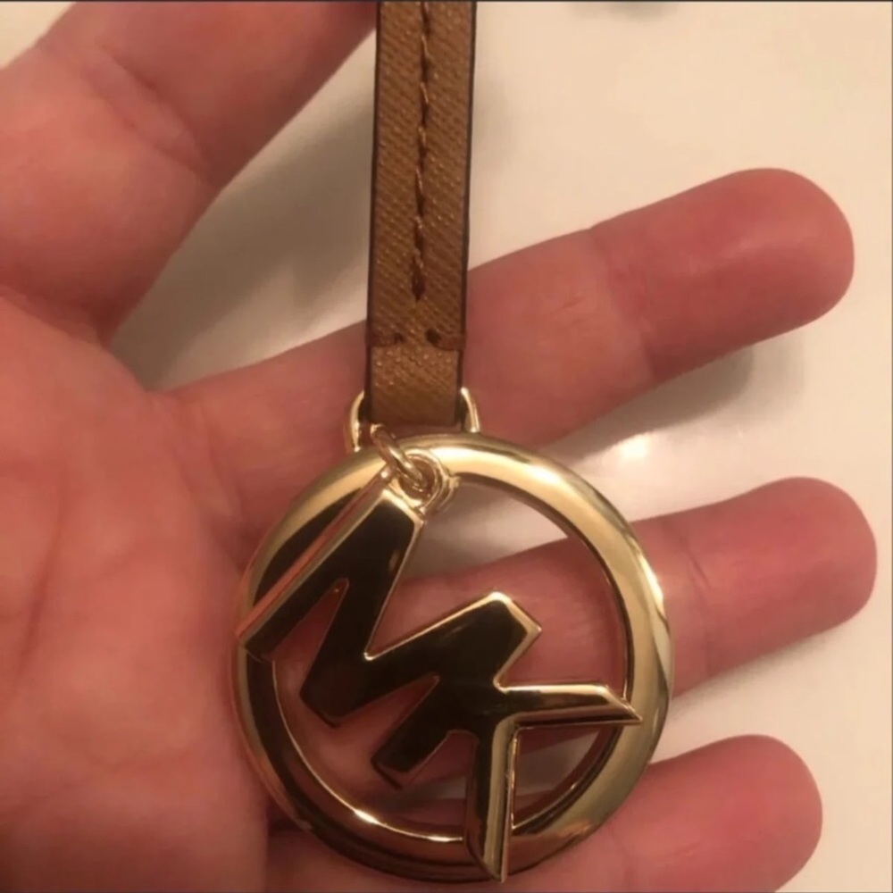 NWOT Michael Kors Golden Brown Bag Charm
